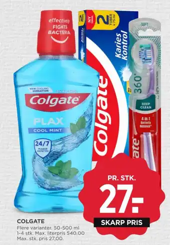 MENY COLGATE tilbud