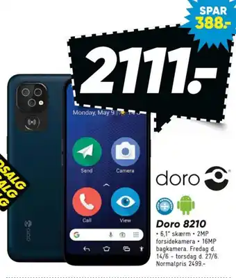 Bilka Doro 8210 tilbud
