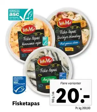 Fisketapas