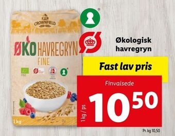 Let-Køb Økologisk havregryn tilbud