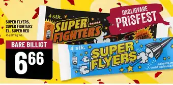 SUPER FLYERS, SUPER FIGHTERS EL. SUPER RED