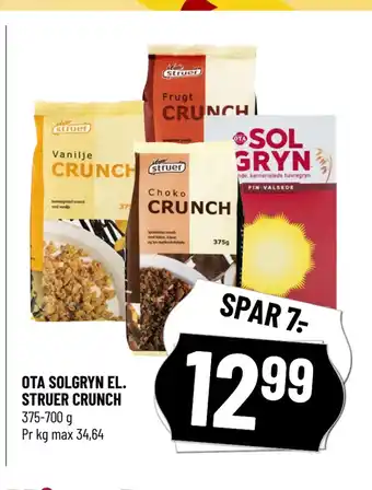 Løvbjerg OTA SOLGRYN EL. STRUER CRUNCH tilbud