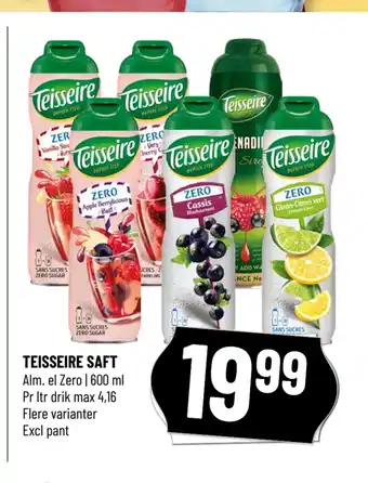 Løvbjerg TEISSEIRE SAFT tilbud