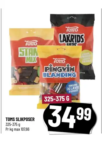 Løvbjerg TOMS SLIKPOSER tilbud