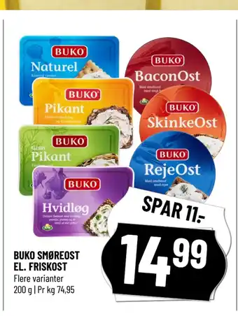 Løvbjerg BUKO SMØREOST EL. FRISKOST tilbud