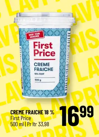 Løvbjerg CREME FRAICHE 18% tilbud