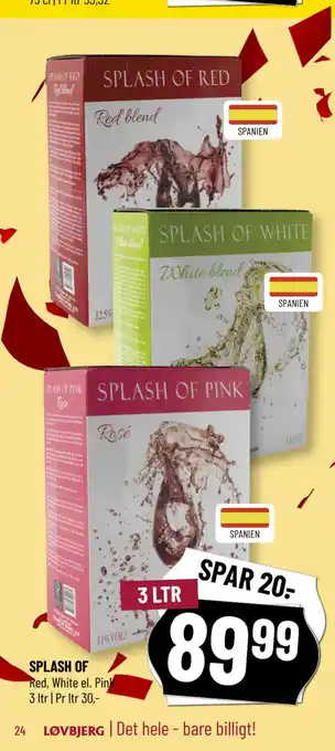 SPLASH OF
