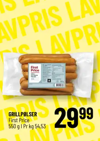 Løvbjerg GRILLPØLSER tilbud