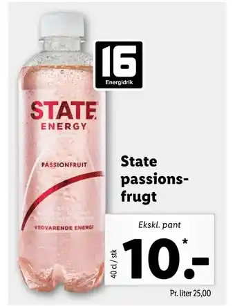 Let-Køb State passionsfrugt tilbud