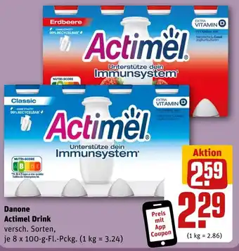 REWE DE Danone Actimel Drink tilbud