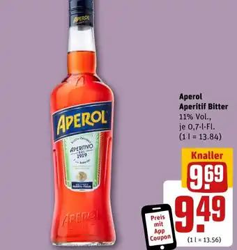 REWE DE Aperol Aperitif Bitter tilbud