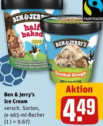 REWE DE Ben & Jerry's Ice Cream tilbud