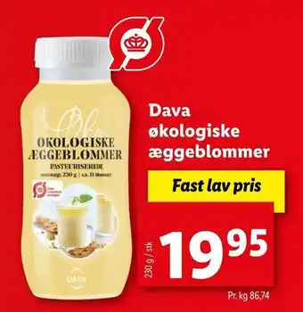 Let-Køb Dava økologiske æggeblommer tilbud