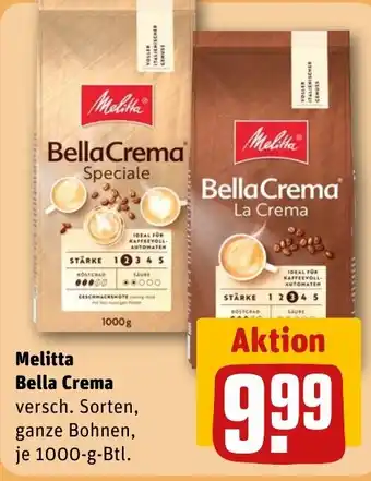 REWE Melitta Bella Crema tilbud