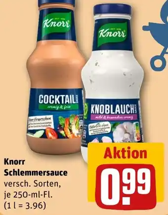REWE DE Knorr Schlemmersauce tilbud