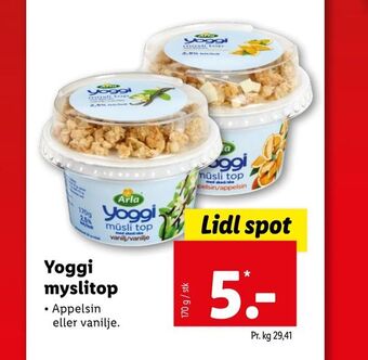 Let-Køb Yoggi myslitop tilbud
