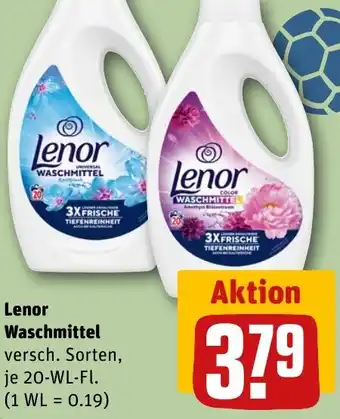 REWE DE Lenor Waschmittel tilbud