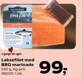 Coop.dk Laksefilet med BBQ marinade tilbud