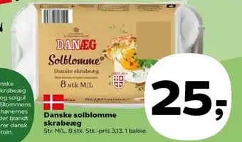 Danske solblomme skrabeæg