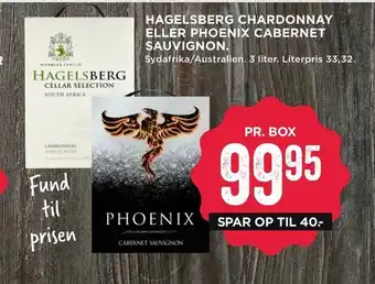 Hagelsberg chardonnay eller phoenix cabernet sauvignon