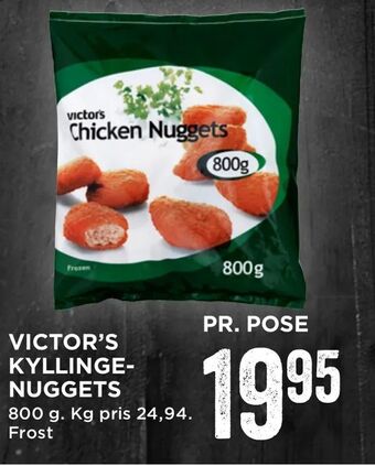 MENY Victor's kyllinge­ nuggets tilbud