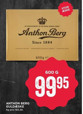 MENY Anthon berg guldæske tilbud