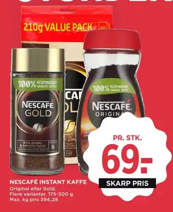 MENY Instant Kaffe tilbud