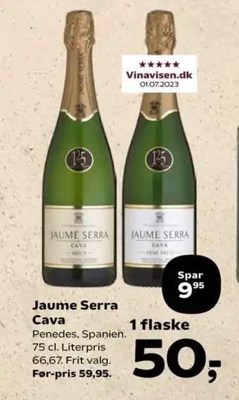 Kvickly Spansk Mousserende Vin tilbud