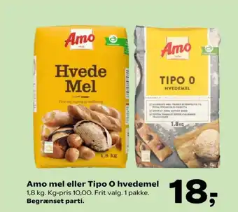 Kvickly Tipo 0 Hvedemel tilbud