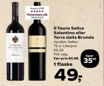 SuperBrugsen Italiensk Rødvin tilbud