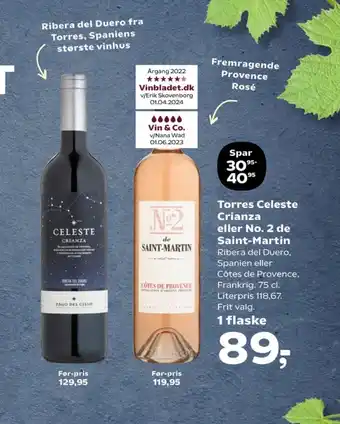 SuperBrugsen Fransk Rosévin tilbud