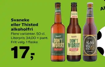 SuperBrugsen Øl - Alkoholfri tilbud