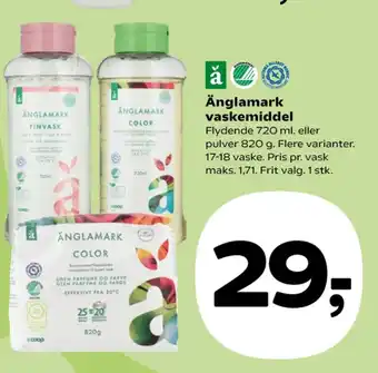 Vaskemiddel-flydende