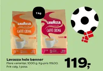 SuperBrugsen Kaffebønner tilbud