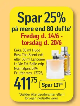 Føtex Eau de Parfum tilbud