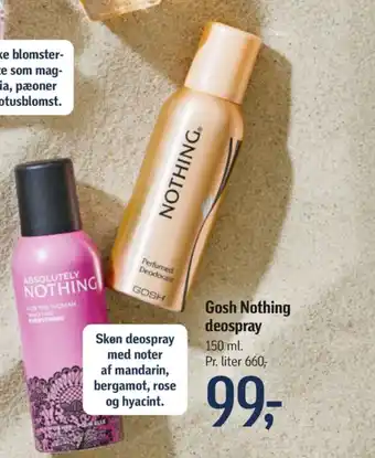 Føtex Deospray tilbud