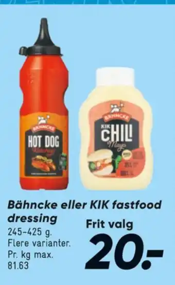 Bilka Chili Mayonnaise tilbud