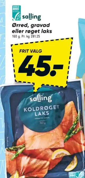 Bilka Laks i skiver tilbud
