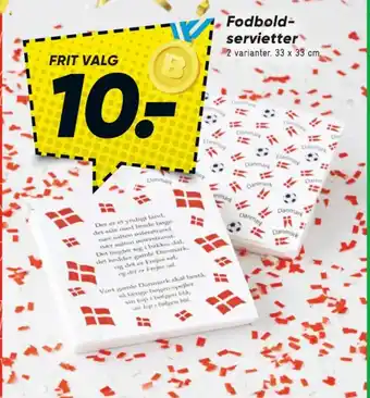 Bilka Servietter tilbud