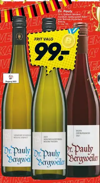 Bilka Tysk Hvidvin tilbud