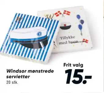 Bilka Servietter tilbud