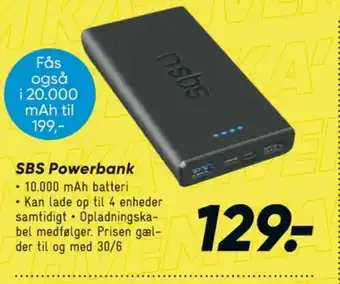 Bilka Powerbank tilbud