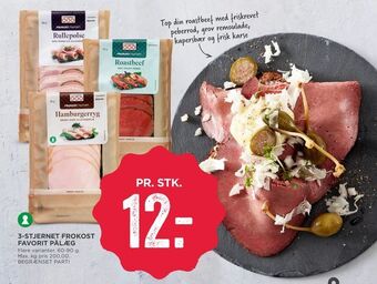MENY 3-stjernet frokost favorit pålæg tilbud