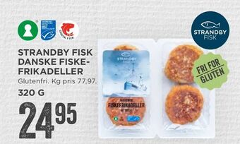 MENY Strandby fisk danske fiskefrikadeller tilbud