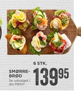 MENY Smørrebrød tilbud