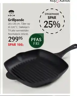 Kop & Kande Grillpande tilbud