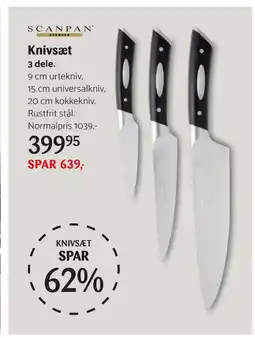 Kop & Kande Knivsæt tilbud