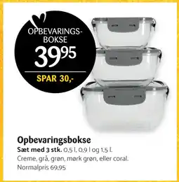 Kop & Kande Opbevaringsbokse tilbud