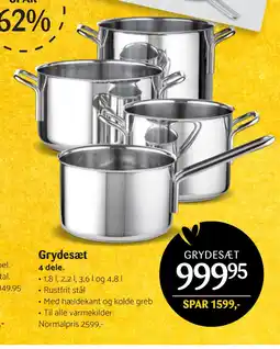 Kop & Kande Grydesæt tilbud