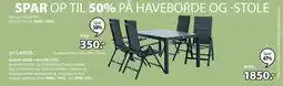 JYSK HAGEN BORD tilbud